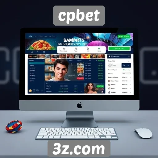 Interface e usabilidade do site cpbet